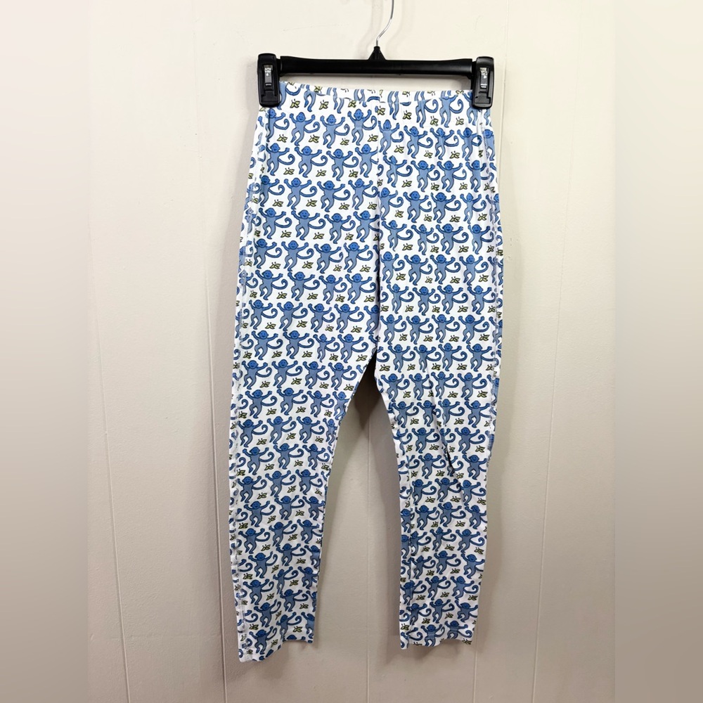 Roller Rabbit original monkey lounge leggings pants pajama size XXS women’s - Picture 3 of 6